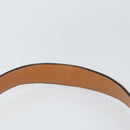 CELINE Macadam Canvas Shoulder Bag PVC Leather Brown Gold Auth 149126-8