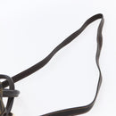 FENDI Zucca Canvas Hand Bag 2way Black Brown Auth 149131-15