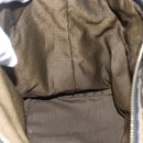 FENDI Zucca Canvas Hand Bag 2way Black Brown Auth 149131-24