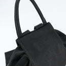 FENDI Backpack Leather Black Gold Auth 149132-6