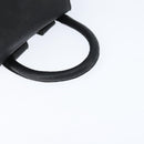 FENDI Backpack Leather Black Gold Auth 149132-7