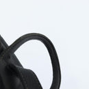 FENDI Backpack Leather Black Gold Auth 149132-14