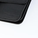 LOUIS VUITTON Epi Free Run Shoulder Bag Green Black M52414 LV Auth 149141-9