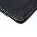 LOUIS VUITTON Epi Free Run Shoulder Bag Green Black M52414 LV Auth 149141-16