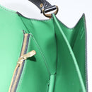 LOUIS VUITTON Epi Free Run Shoulder Bag Green Black M52414 LV Auth 149141-20