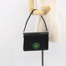 LOUIS VUITTON Epi Free Run Shoulder Bag Green Black M52414 LV Auth 149141-23
