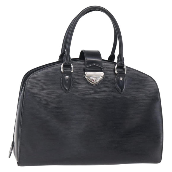 LOUIS VUITTON Epi Pont Neuf PM Hand Bag Black M59072 LV Auth 149142