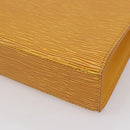 LOUIS VUITTON Epi Malesherbes Hand Bag Tassili Yellow Jonne M52379 Auth 149143-15