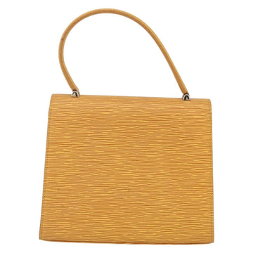 LOUIS VUITTON Epi Malesherbes Hand Bag Tassili Yellow Jonne M52379 Auth 149143 - 0