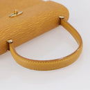 LOUIS VUITTON Epi Malesherbes Hand Bag Tassili Yellow Jonne M52379 Auth 149143-7