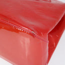 LOUIS VUITTON Monogram Vernis Wilshire Boulevard Bag Rose Pop M93643 Auth 149144-14