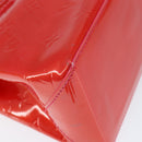 LOUIS VUITTON Monogram Vernis Wilshire Boulevard Bag Rose Pop M93643 Auth 149144-15