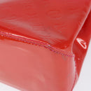 LOUIS VUITTON Monogram Vernis Wilshire Boulevard Bag Rose Pop M93643 Auth 149144-9