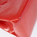 LOUIS VUITTON Monogram Vernis Wilshire Boulevard Bag Rose Pop M93643 Auth 149144-16