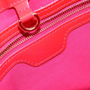 LOUIS VUITTON Monogram Vernis Wilshire Boulevard Bag Rose Pop M93643 Auth 149144-18