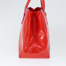 LOUIS VUITTON Monogram Vernis Wilshire Boulevard Bag Rose Pop M93643 Auth 149144-3