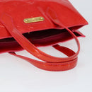 LOUIS VUITTON Monogram Vernis Wilshire Boulevard Bag Rose Pop M93643 Auth 149144-7