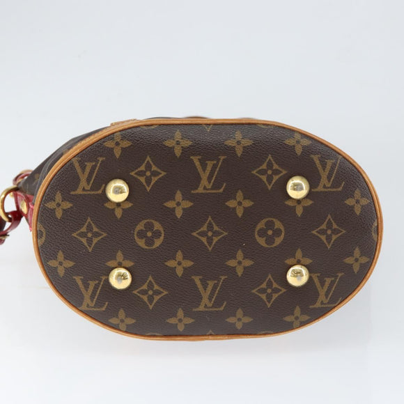 LOUIS VUITTON Monogram Ruby Neo bucket Tote Bag M95613 LV Auth 149145