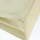 Salvatore Ferragamo Gancini Hand Bag Suede 2way Ivory Gold Auth 149146-17