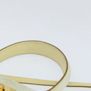 Salvatore Ferragamo Gancini Hand Bag Suede 2way Ivory Gold Auth 149146-8