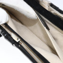 Salvatore Ferragamo Vala Shoulder Bag Enamel Black Silver Auth 149147-20