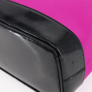 SAINT LAURENT Tote Bag Nylon Pink Gold Auth 149152-15