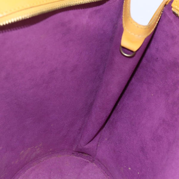 LOUIS VUITTON Epi Saint Jacques Shopping Bag Yellow M52269 LV Auth 149155