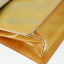 LOUIS VUITTON Monogram Vernis Spring Street Hand Bag Gris M91029 LV Auth 149160-16