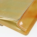 LOUIS VUITTON Monogram Vernis Spring Street Hand Bag Gris M91029 LV Auth 149160-18