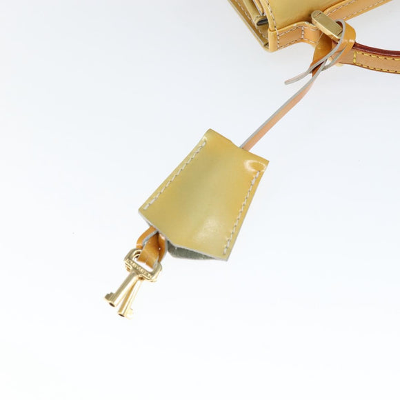 LOUIS VUITTON Monogram Vernis Spring Street Hand Bag Gris M91029 LV Auth 149160