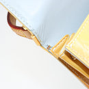 LOUIS VUITTON Monogram Vernis Spring Street Hand Bag Gris M91029 LV Auth 149160-10