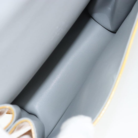 LOUIS VUITTON Monogram Vernis Spring Street Hand Bag Gris M91029 LV Auth 149160