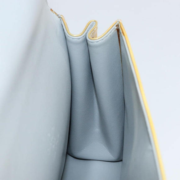 LOUIS VUITTON Monogram Vernis Spring Street Hand Bag Gris M91029 LV Auth 149160