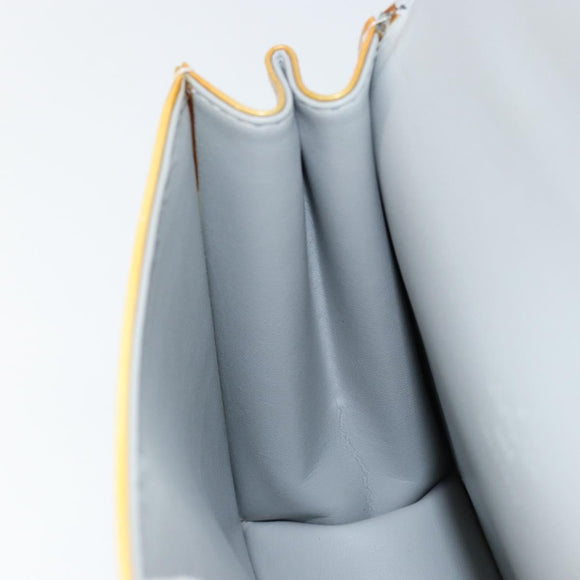 LOUIS VUITTON Monogram Vernis Spring Street Hand Bag Gris M91029 LV Auth 149160