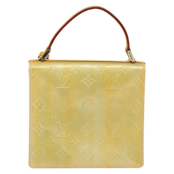 LOUIS VUITTON Monogram Vernis Spring Street Hand Bag Gris M91029 LV Auth 149160 - 0