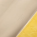 LOUIS VUITTON Monogram Vernis Thompson Street Bag Beige M91301 LV Auth 149162-17