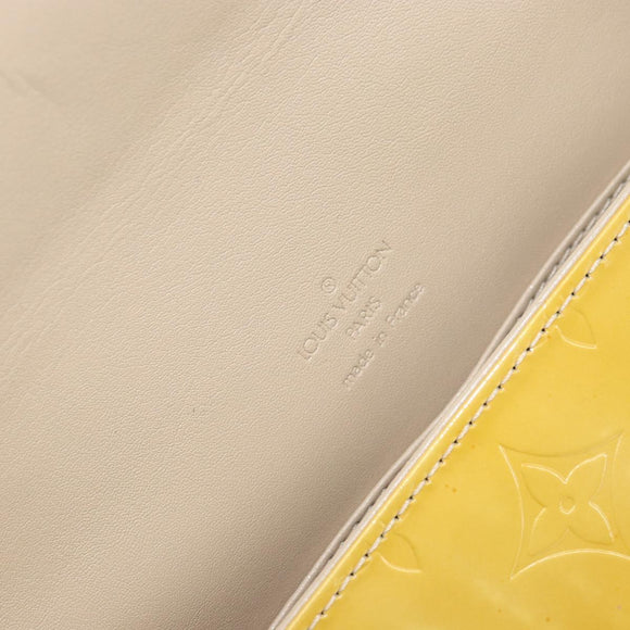 LOUIS VUITTON Monogram Vernis Thompson Street Bag Beige M91301 LV Auth 149162