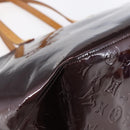 LOUIS VUITTON Monogram Vernis Bellevue GM Tote Bag Amarante M93589 Auth 149163-16