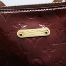 LOUIS VUITTON Monogram Vernis Bellevue GM Tote Bag Amarante M93589 Auth 149163-17