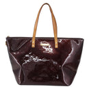 LOUIS VUITTON Monogram Vernis Bellevue GM Tote Bag Amarante M93589 Auth 149163-13