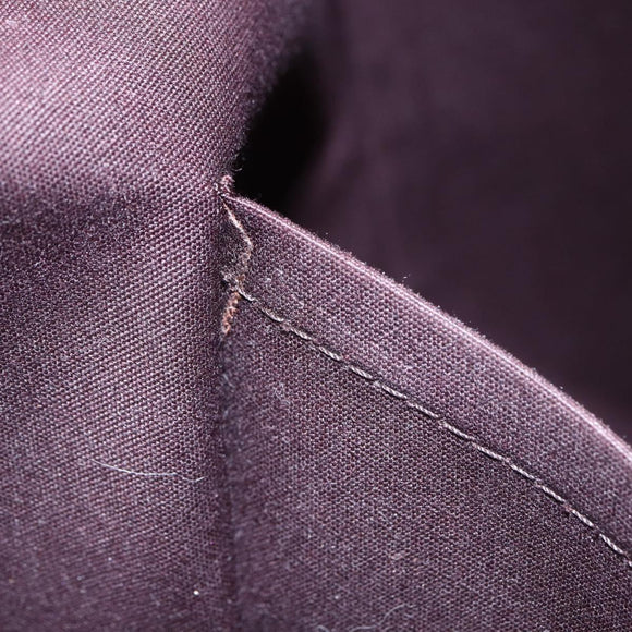 LOUIS VUITTON Monogram Vernis Bellevue GM Tote Bag Amarante M93589 Auth 149163