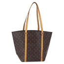 LOUIS VUITTON Monogram Sac Shopping Tote Bag M51108 LV Auth 149166-1