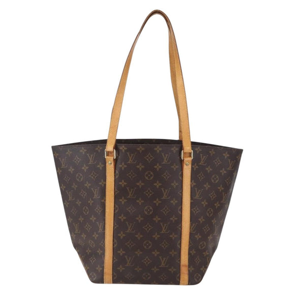 LOUIS VUITTON Monogram Sac Shopping Tote Bag M51108 LV Auth 149166