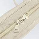 LOUIS VUITTON Monogram Empreinte Soft Trunk Bag White M53287 LV Auth 149169-10