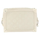 LOUIS VUITTON Monogram Empreinte Soft Trunk Bag White M53287 LV Auth 149169-13