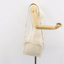 LOUIS VUITTON Monogram Empreinte Soft Trunk Bag White M53287 LV Auth 149169-21