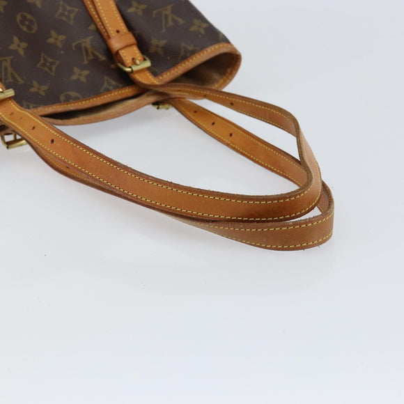 LOUIS VUITTON Monogram Bucket GM Shoulder Bag M42236 LV Auth 149171