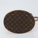 LOUIS VUITTON Monogram Bucket GM Shoulder Bag M42236 LV Auth 149171-9