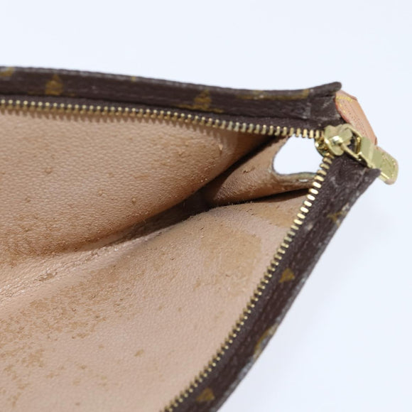 LOUIS VUITTON Monogram Bucket GM Accessory Pouch LV Auth 149172