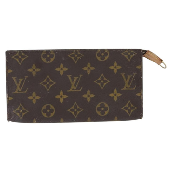 LOUIS VUITTON Monogram Bucket GM Accessory Pouch LV Auth 149172